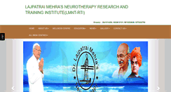 Desktop Screenshot of neurotherapyindia.org