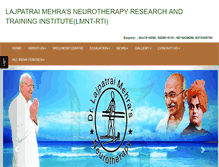 Tablet Screenshot of neurotherapyindia.org